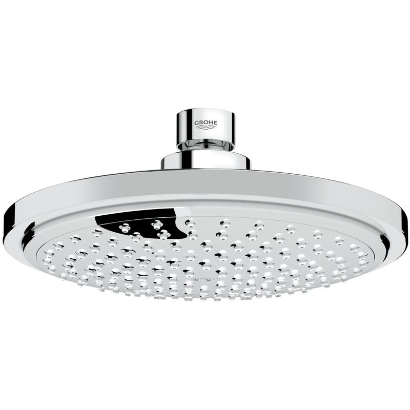 foto del prodotto grohe soffione doccia a 1 getto, grigio cromo , 180 mm 27492000