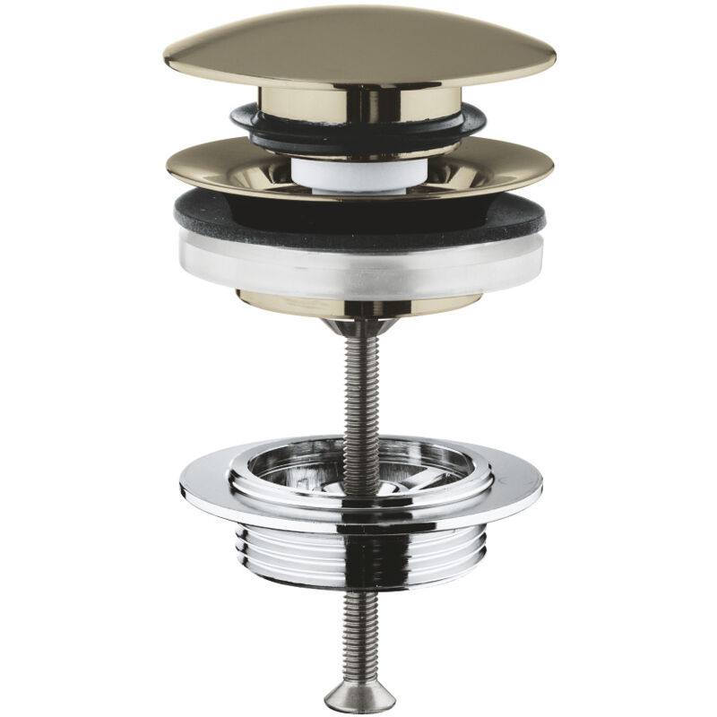 foto del prodotto grohe starlight, scarico a scomparsa, nichel spazzolato 65807en0 