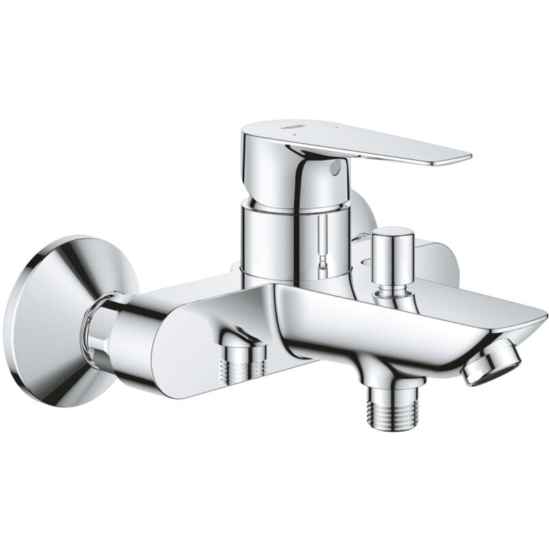 foto del prodotto grohe start edge miscelatore monocomando per vasca doccia - cromato - 24198001