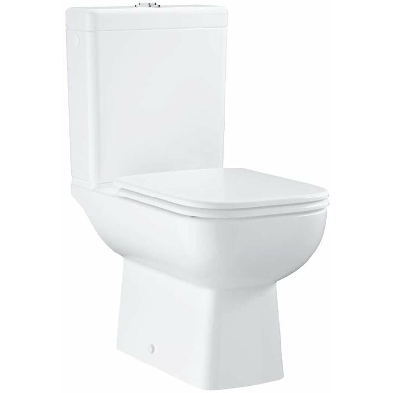 foto del prodotto grohe start edge set wc monoblocco con cassetta e copriwater softclose, rimless, bianco alpino 39814000