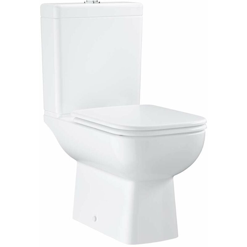 foto del prodotto grohe start edge set wc monoblocco con cassetta e copriwater softclose, rimless, bianco alpino 39951000