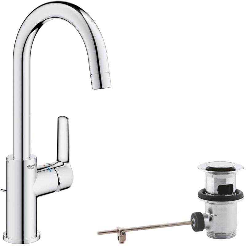 foto del prodotto grohe start miscelatore monocomando lavabo taglia l - cromato - 24203002