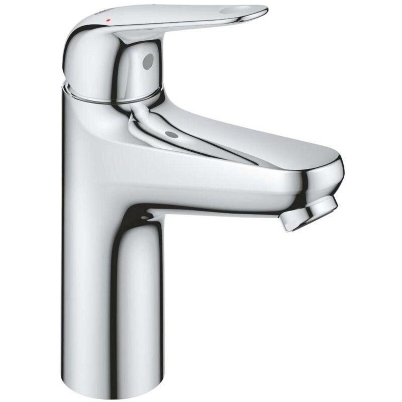 foto del prodotto grohe swift miscelatore da lavabo, con sistema di scarico push open, cromo 24326001