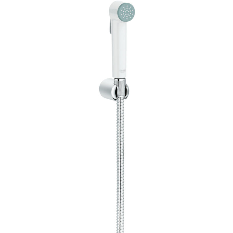 foto del prodotto grohe tempesta f trigger spray 30 supporto a parete per getto singolo, cromo bianco 26356il0 