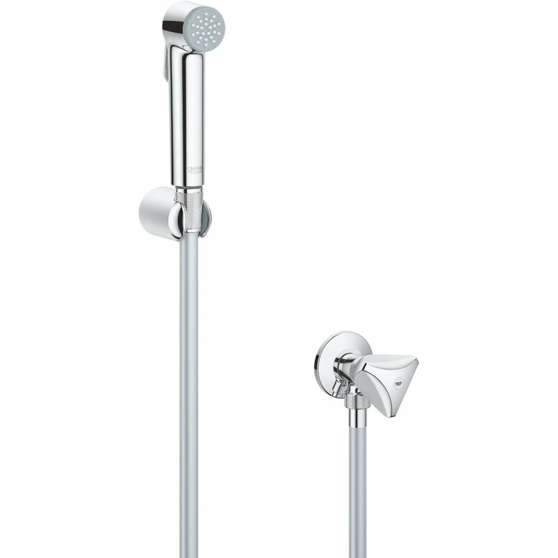 foto del prodotto grohe tempesta rubinetto a parete con doccetta bidet, cromo 26357000