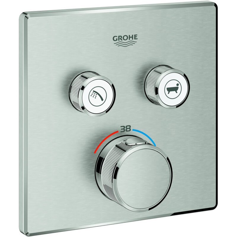 foto del prodotto grohe thermostat grohtherm smartcontrol avec deux vannes d arr t,