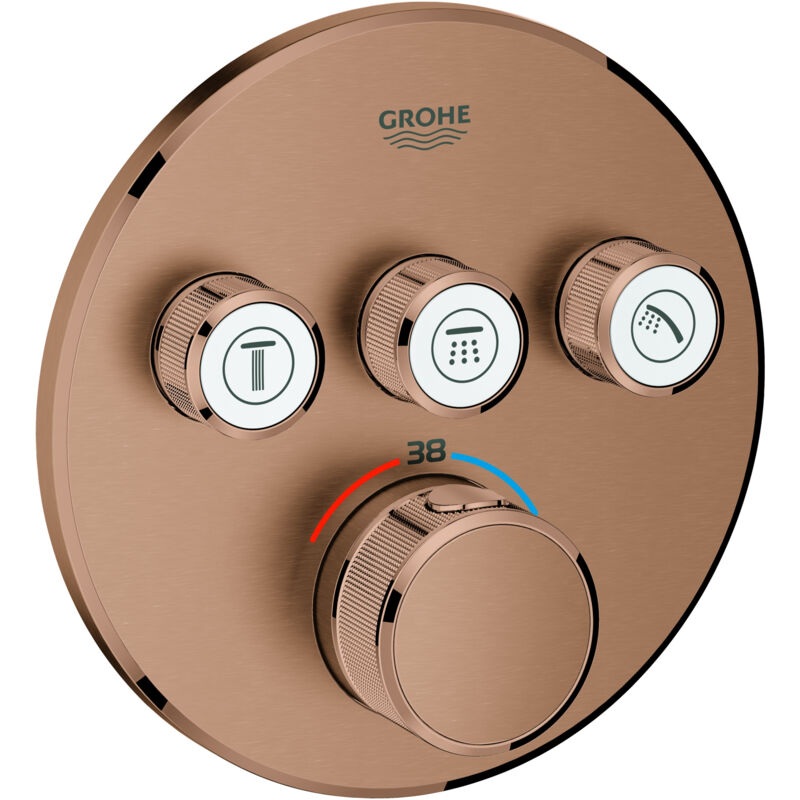 foto del prodotto grohe thermostat grohtherm smartcontrol avec trois vannes