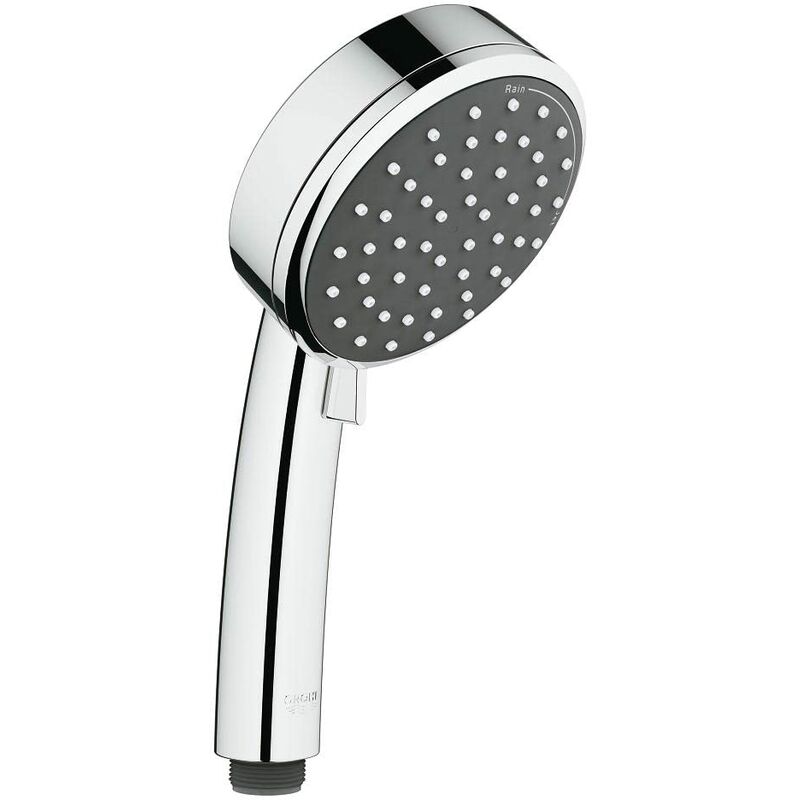 foto del prodotto grohe vitalio comfort 100 manopola doccia a 2 getti, sistema di fissaggio universale, installazione veloce, 26397000