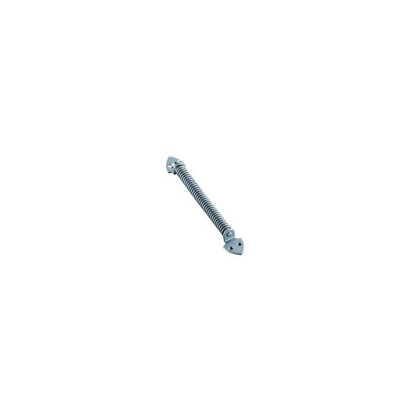 foto del prodotto groom chiudiporta con molla a spirale n 72 argento lg.222mm 172001