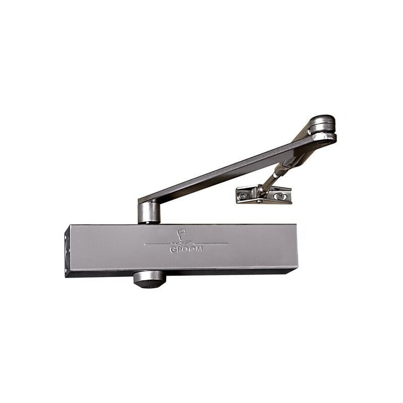 foto del prodotto groom chiudiporta gr150 braccio standard bianco forza 2 4 150117