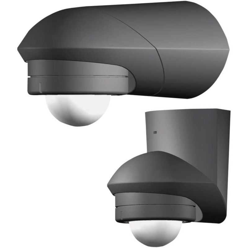 immagine 0 del prodotto grothe 94534 da parete rilevatore di movimento ad infrarossi passivo pir 240 rel nero ip55
