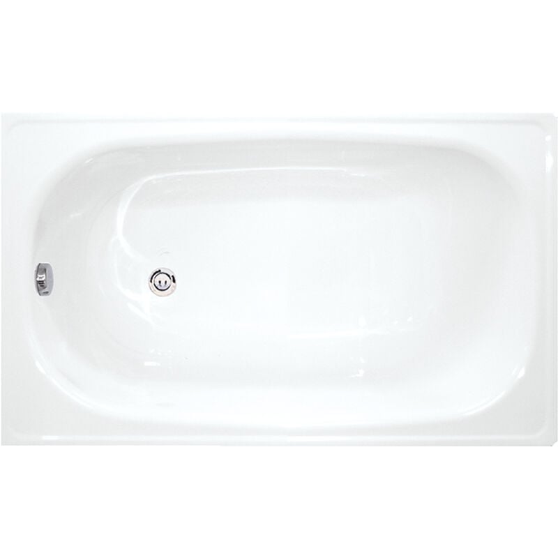 foto del prodotto groupe roca riga vasca da bagno in acciaio smaltato 120 x 70 cm, bianco h2340200000001 jika
