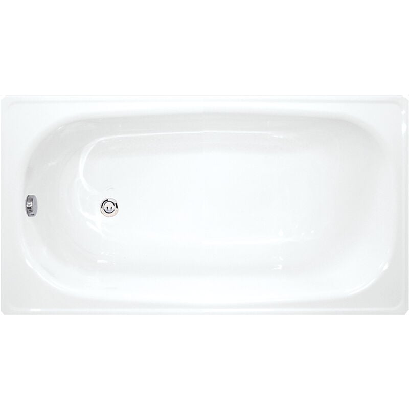 foto del prodotto groupe roca riga vasca da bagno in acciaio smaltato 130 x 70 cm, bianco h2340300000001 jika