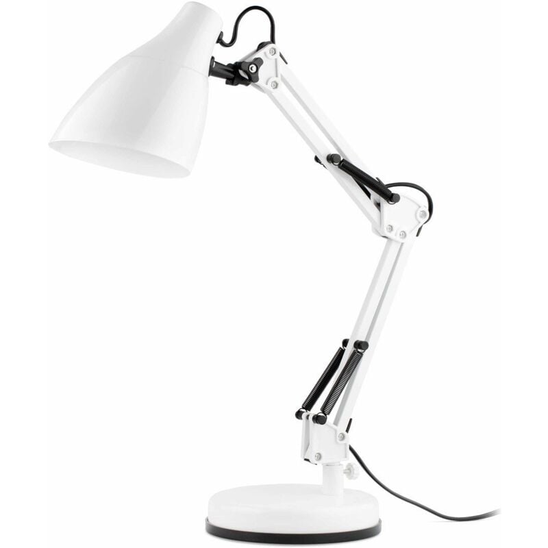foto del prodotto gru lampada da lettura bianca 1 x e27 11w marca faro