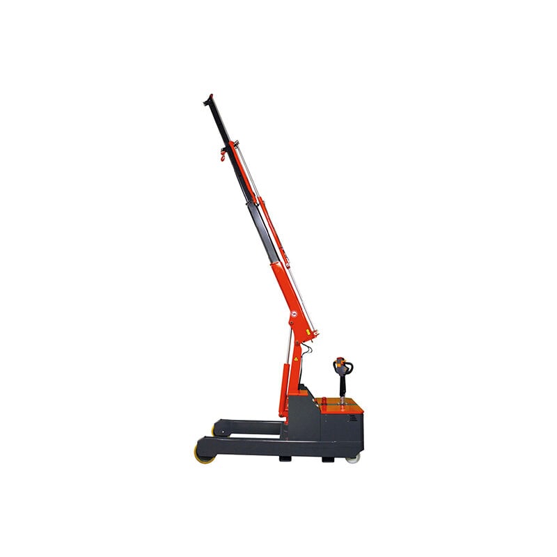 foto del prodotto gru per officina a sbalzo da 3021 mm capra di sollevamento motorizzata con tripla estensione elettrica sollevamento massimo 5500 mm carico