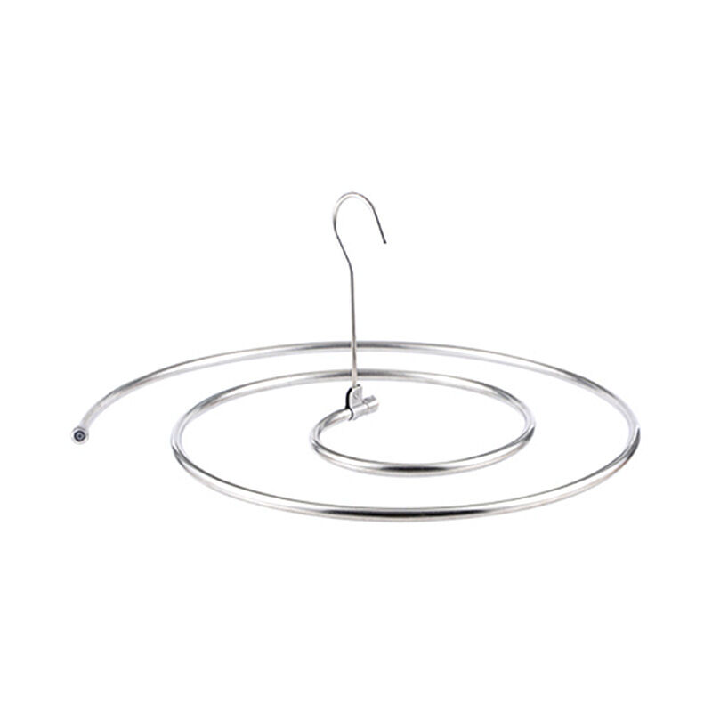 foto del prodotto grucce a spirale per coperte, trapunte essiccate al sole, lenzuola, materassi rotonde sollbry