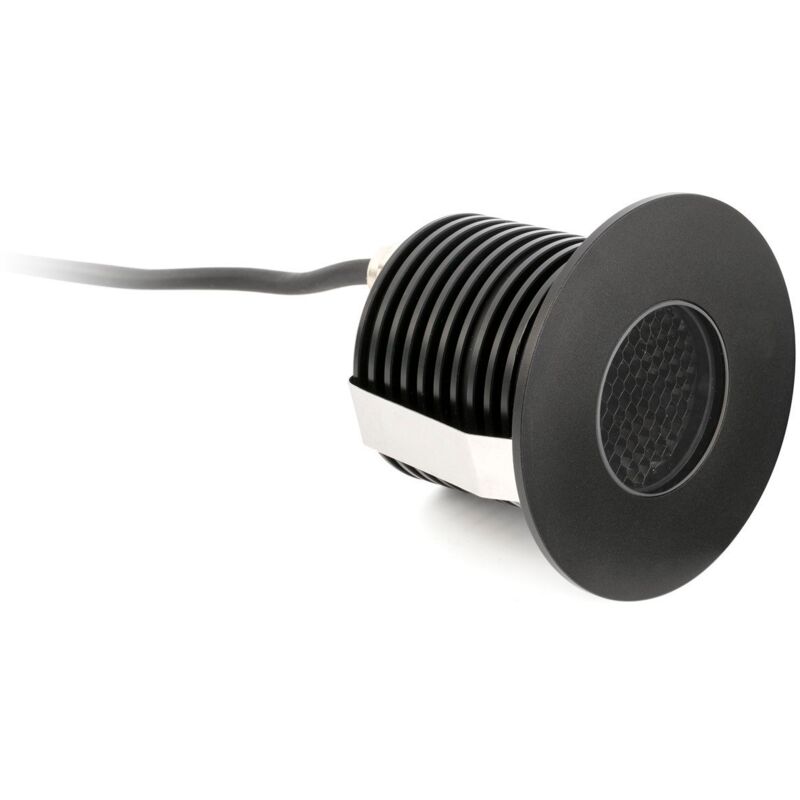 foto del prodotto grund nero anodizzato 7w 350 ma led 36 3000k marca faro