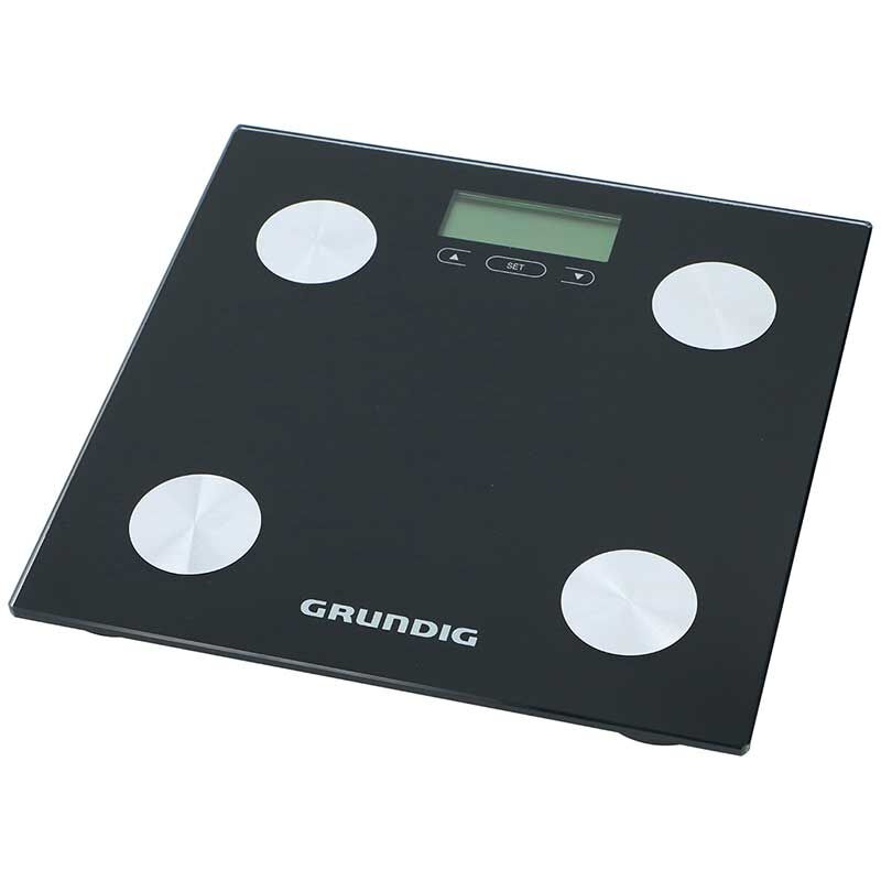 foto del prodotto grundig elektronische personenwaage, k rpergewichtsanalyse, bmi, bis 180 kg