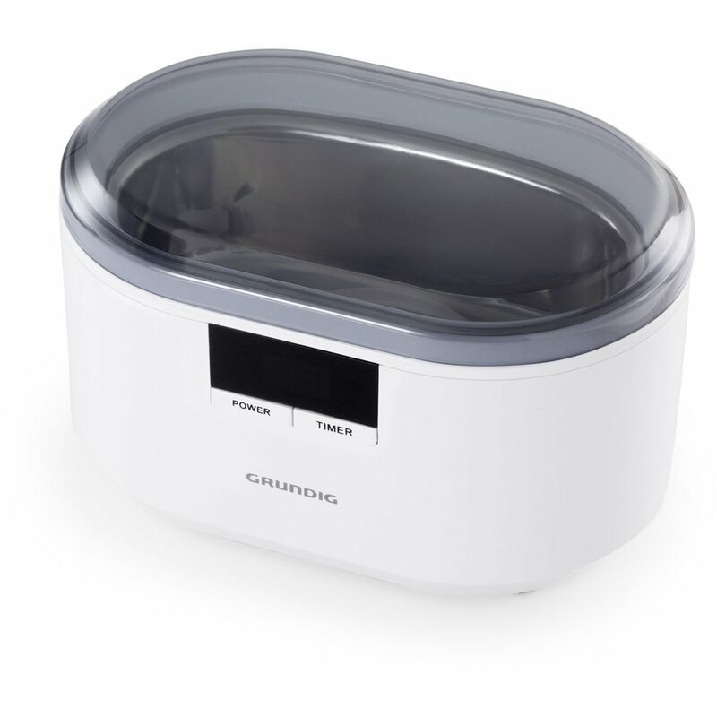 foto del prodotto grundig uc 6620 pulitore ultrasonico con funzione timer, pulizia ad ultrasuoni ad alta efficienza con principio a doppia onda, serbatoio acqua 500