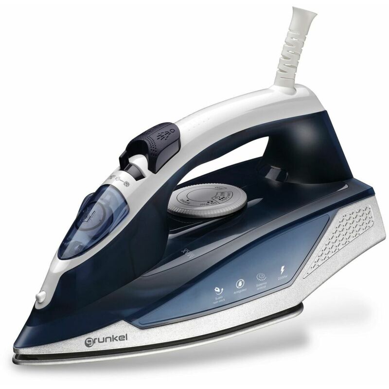 foto del prodotto grunkel ferro da stiro a vapore 2200 w 220 v