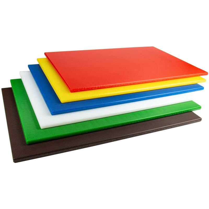 foto del prodotto grunwerg marrone tagliere colorato resistente ai graffi in plastica polietilene
