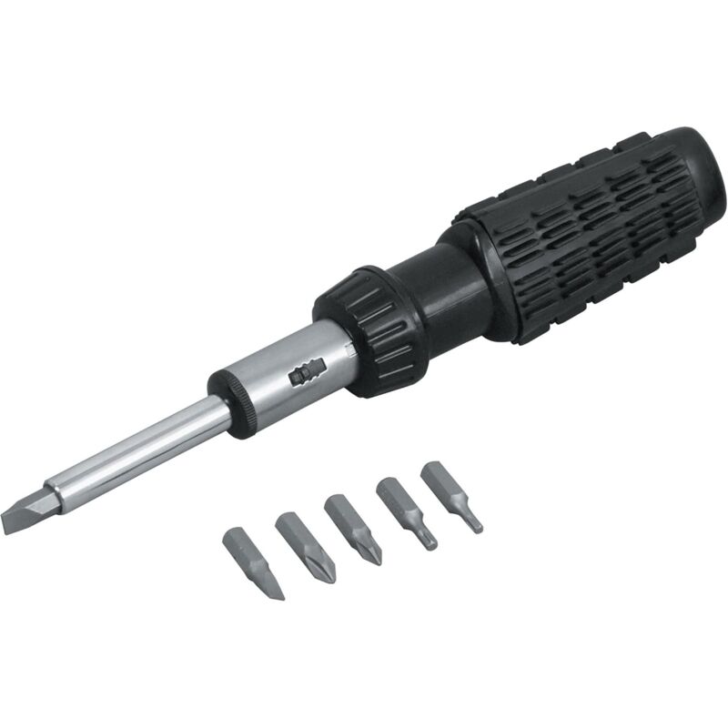foto del prodotto grupa topex cacciavite con 5 inserti magnetici art. 39d180 