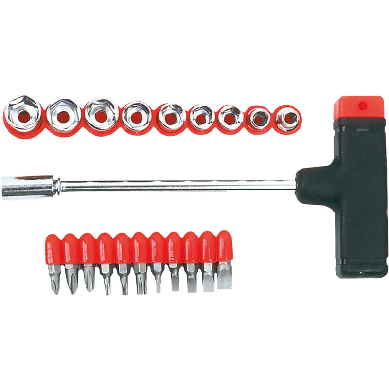 foto del prodotto grupa topex cacciavite portainserti bussole set 22 pz