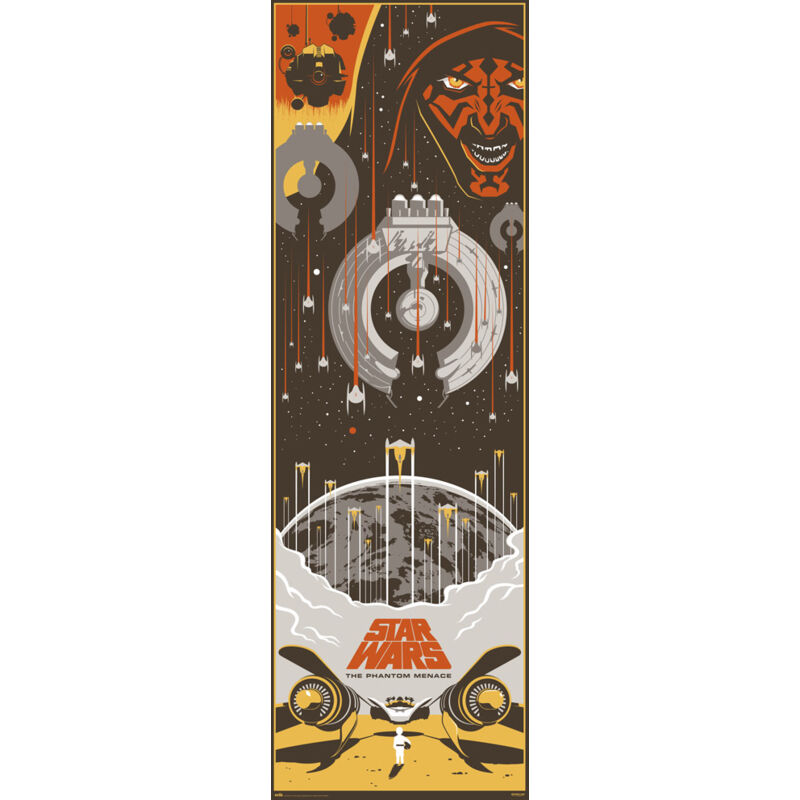 foto del prodotto grupo erik porta poster star wars episodio i