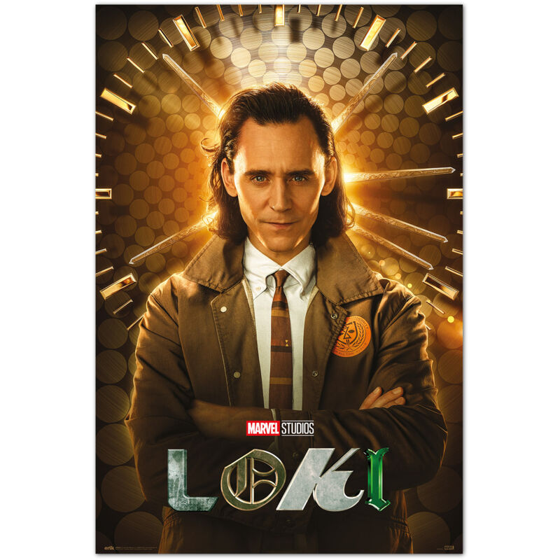 foto del prodotto grupo erik poster marvel loki time variant