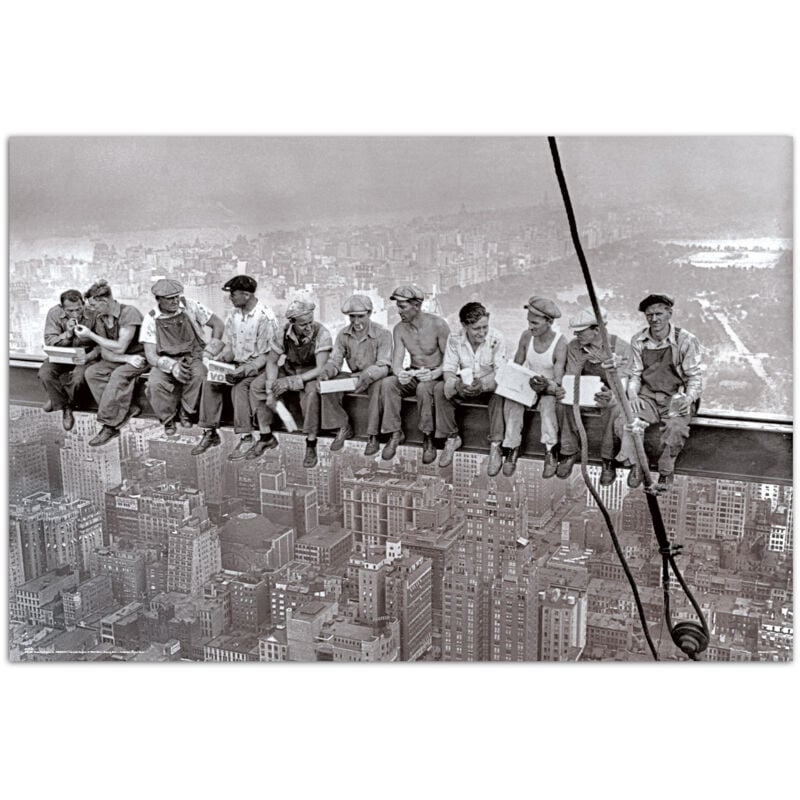 foto del prodotto grupo erik poster new york pranzo su un grattacielo