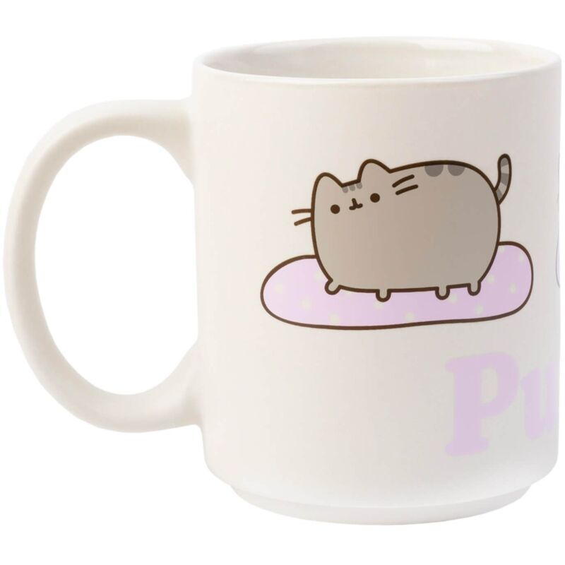 foto del prodotto grupoerik pusheen mug 350ml un regalo per un fan di pusheen, tazza in ceramica