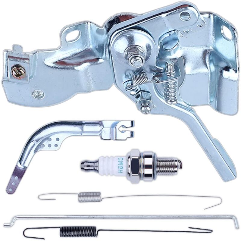 foto del prodotto gruppo acceleratore con molla di ritorno del regolatore per motore honda gx160 gx200 gx140 168f 5,5 6,5 cv, gruppo di controllo dell acceleratore 