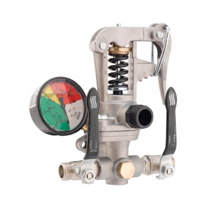 foto del prodotto gruppo comando ar gi40 2 vie con valvola regolazione per irrorazione 88934