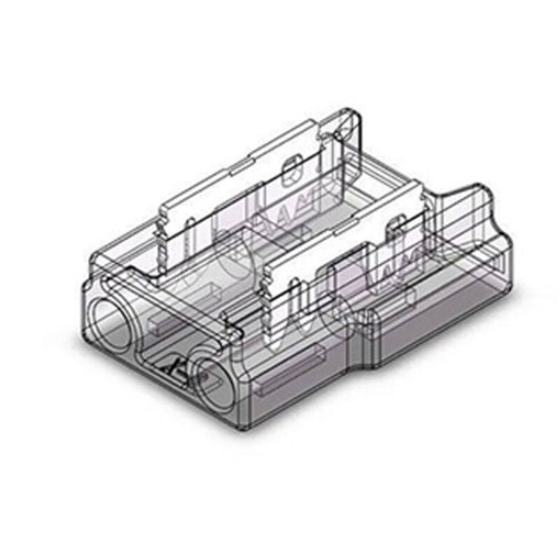 foto del prodotto gruppo connettore a 2 pin per filo cob smd da 8 mm - trasparente - plastica - ce rohs