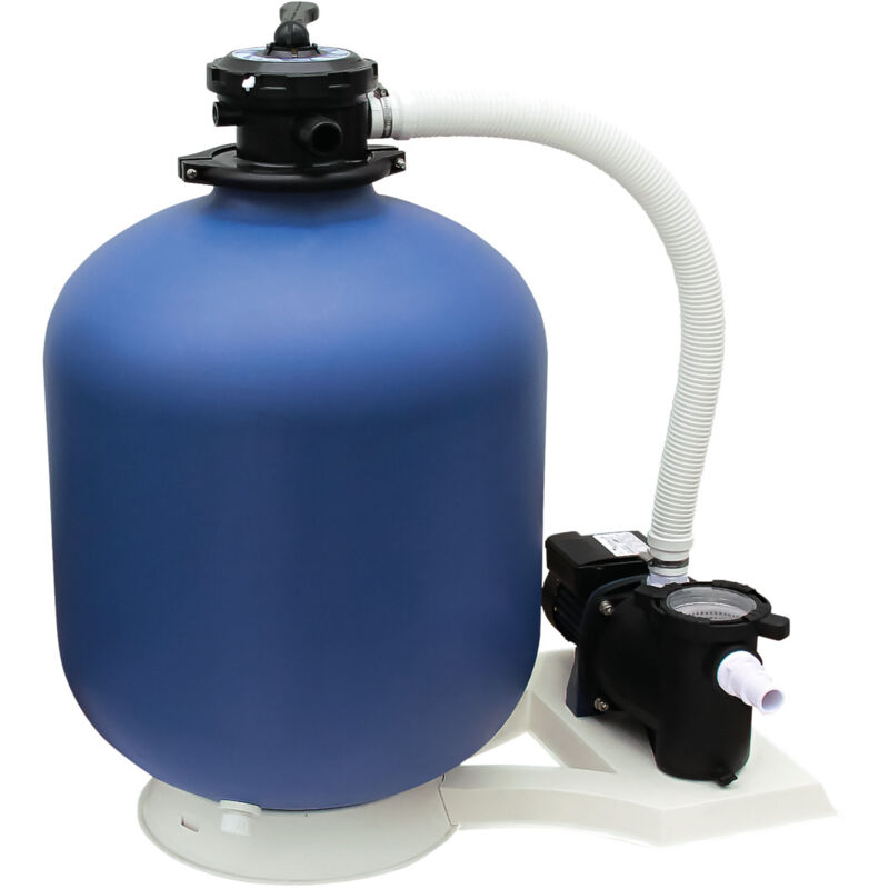 foto del prodotto gruppo di filtrazione per piscina fuori terra da 30 a 60 m3 portata 8 m3 h 105799 aqualux