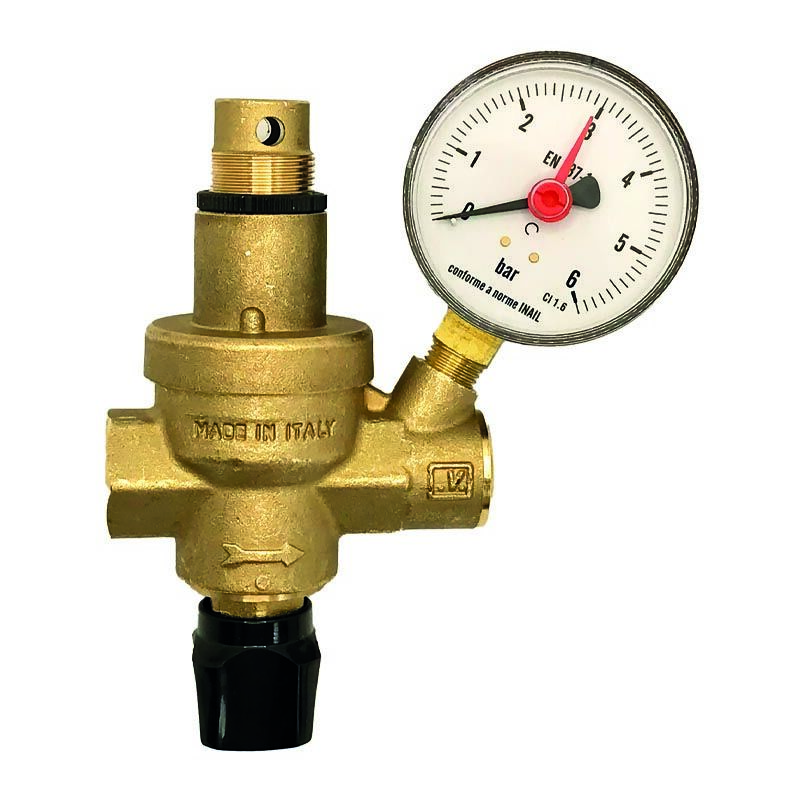 foto del prodotto gruppo di riempimento automatico con manometro