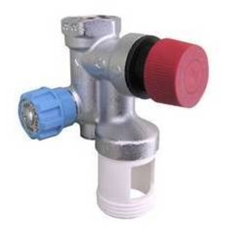 foto del prodotto gruppo di sicurezza verticale per riscaldamento ad accumulo 3 4 univa