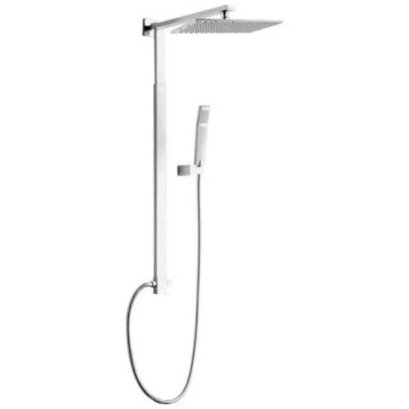 foto del prodotto gruppo doccia cromato soffione e doccetta linear big