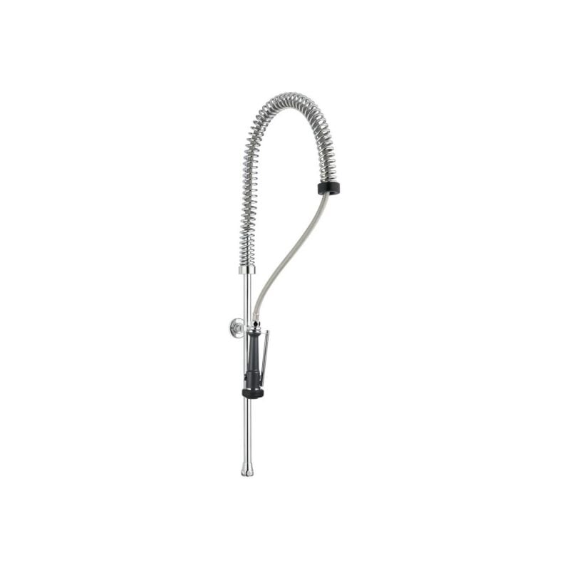 foto del prodotto gruppo doccia prelavaggio stoviglie h900mm per installazione su rubinetti o miscelatori idral 09400 cromato ottone