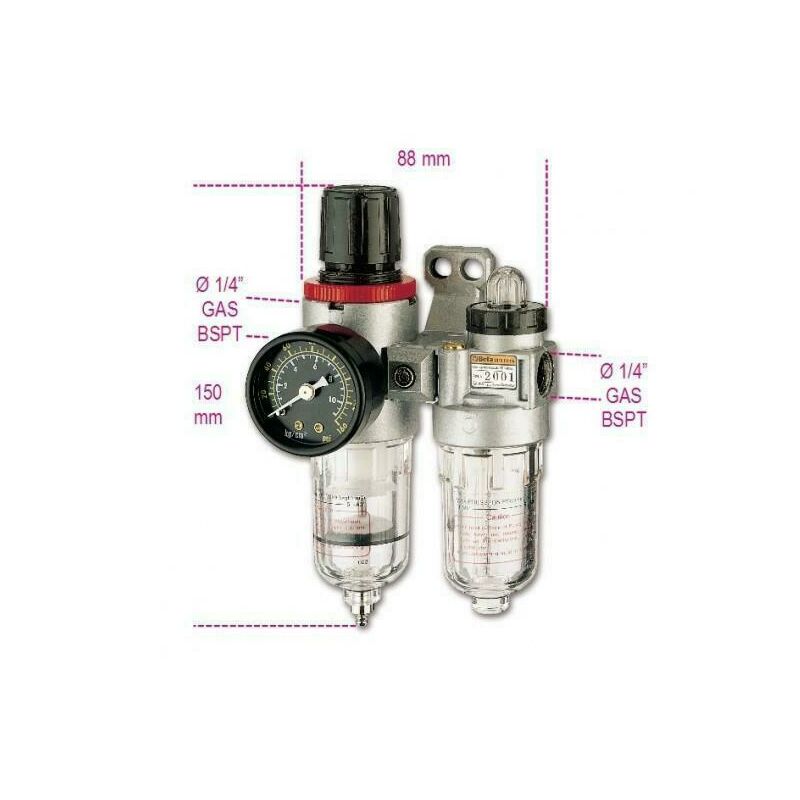 foto del prodotto gruppo filtro olio aria regolabile da 750l min con attacco da 1 4 beta 1919fe