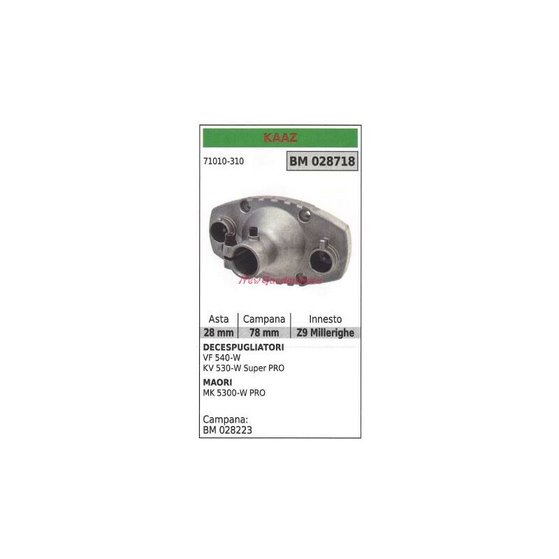 foto del prodotto gruppo frizione kaaz decespugliatore vf 540w 028718