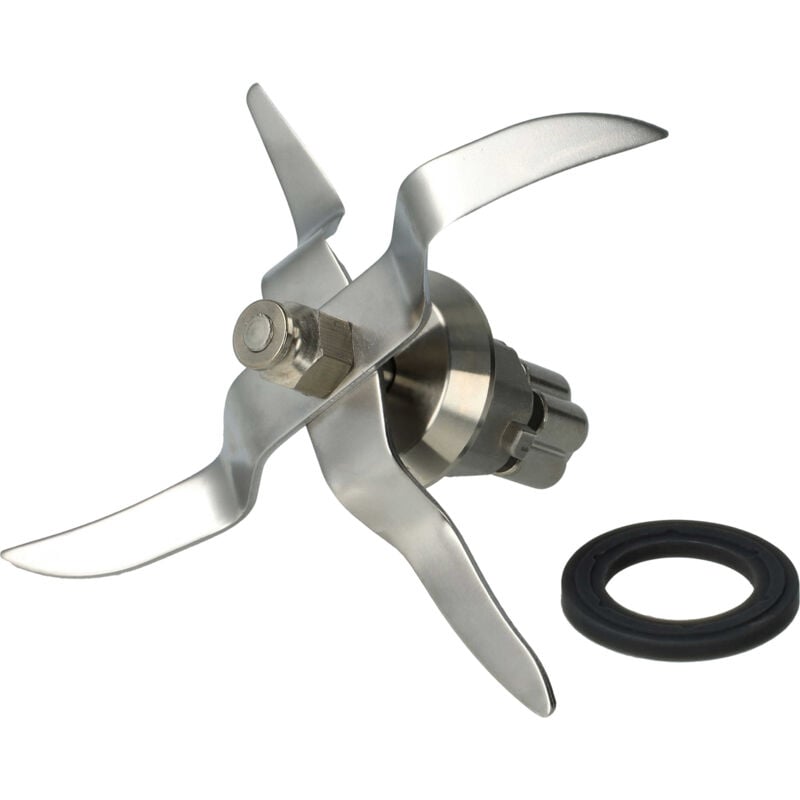 foto del prodotto gruppo lame sostituisce silvercrest skmc1200b2 18 per robot da cucina con 4 lame in acciaio inox vhbw