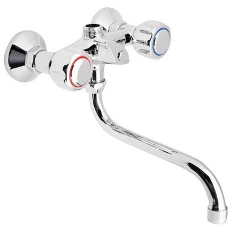 foto del prodotto gruppo lavello a muro con attacco lavatrice serie artos -