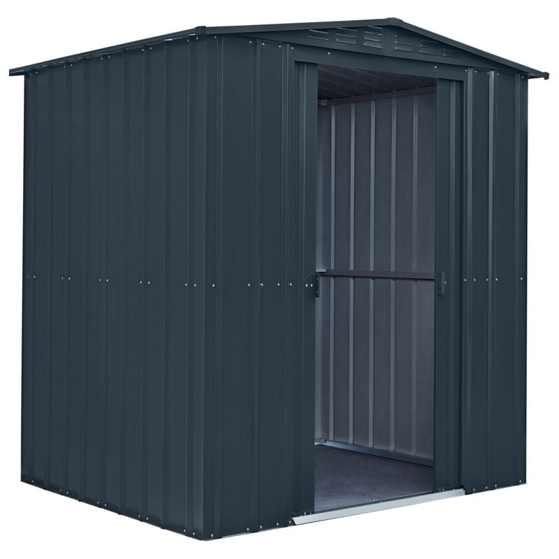 foto del prodotto gruppo maruccia casetta porta attrezzi e legna da giardino 183x154 cm box ripostiglio in lamiera