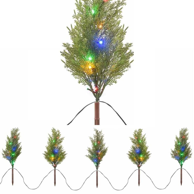 foto del prodotto gruppo maruccia decorazione natalizia interno esterno alberi natale per presepe, giardino, casa