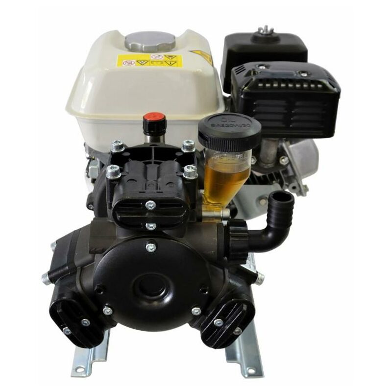 foto del prodotto gruppo motopompa a 3 membrane aps41 con motore a scoppio
