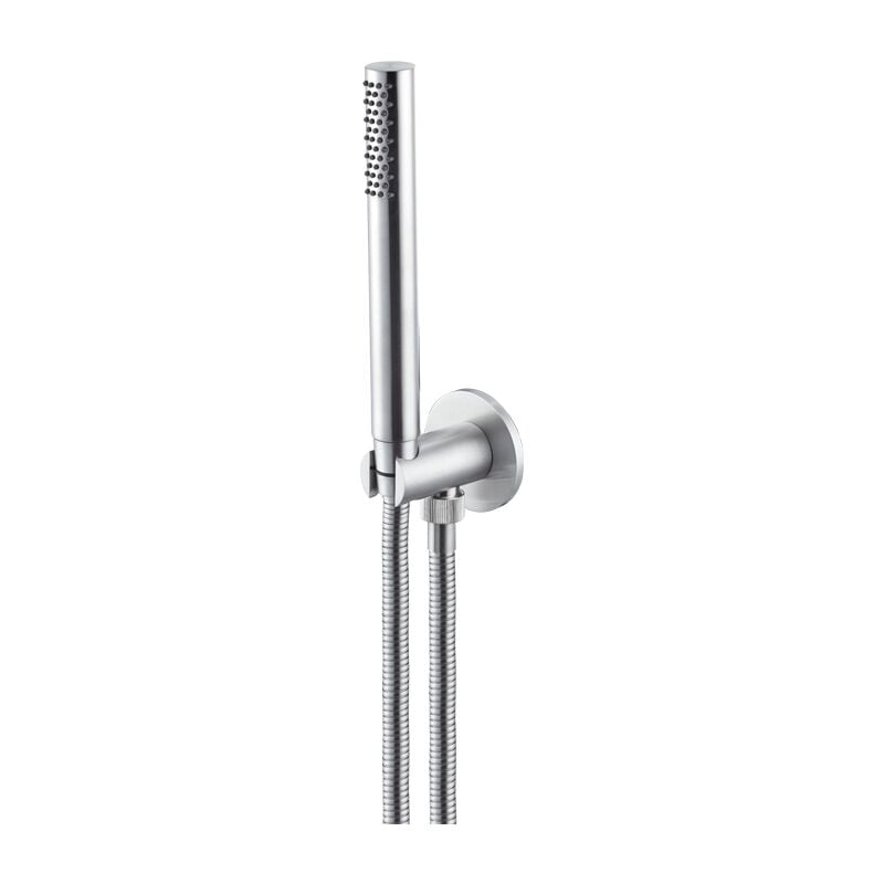 foto del prodotto gruppo presa acqua completo tondo vema wellness brass v08132 nero opaco