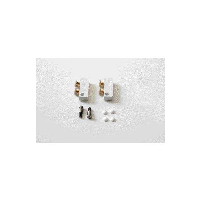 foto del prodotto gruppo scorrimento per porta a soffietto samo ric1038 bianco bianco