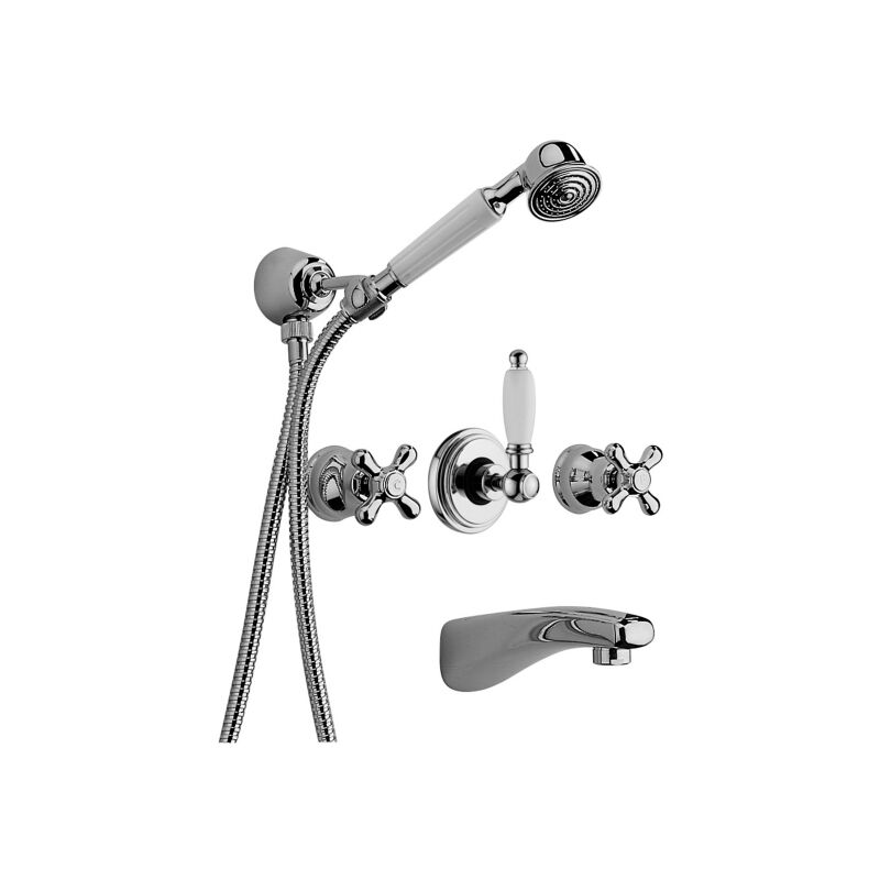 foto del prodotto gruppo vasca incasso paffoni serie iris irv001cr cromato ottone