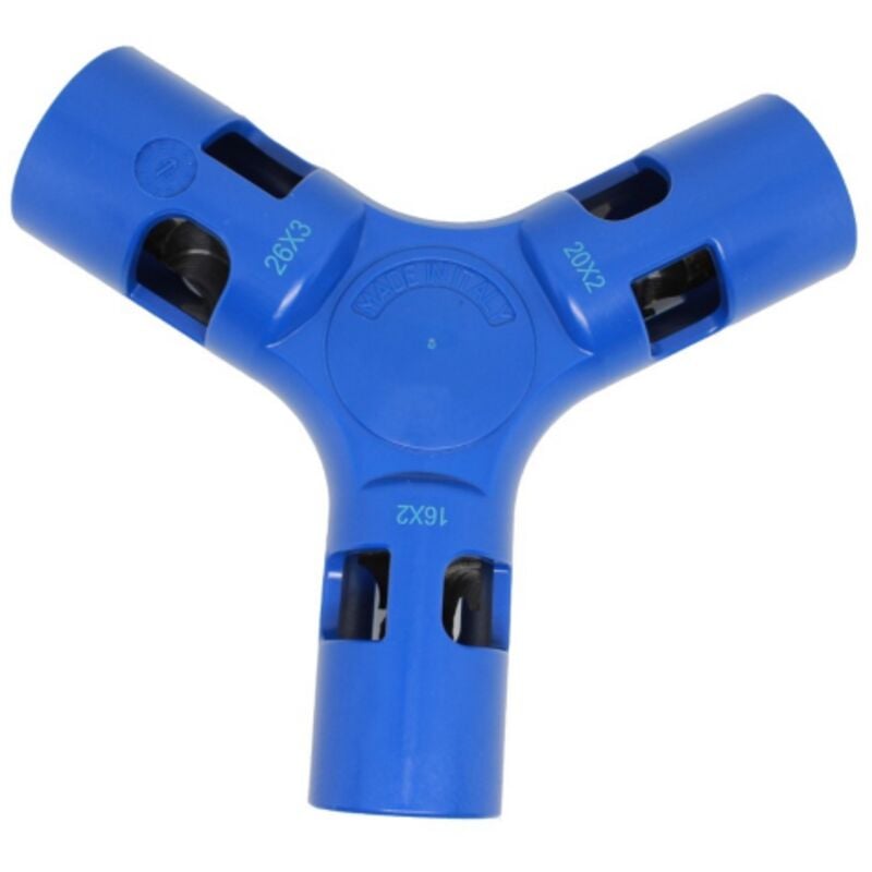 foto del prodotto gryn calibratore sbavatore professionale triplo per tubi multistrato 16 20 26 mm